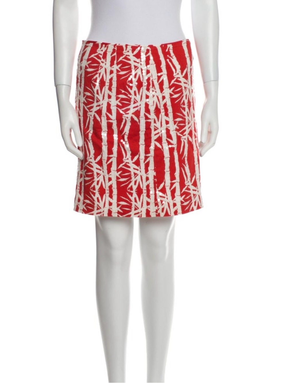 MICHAEL Michael Kors Bamboo Print Mini Skirt